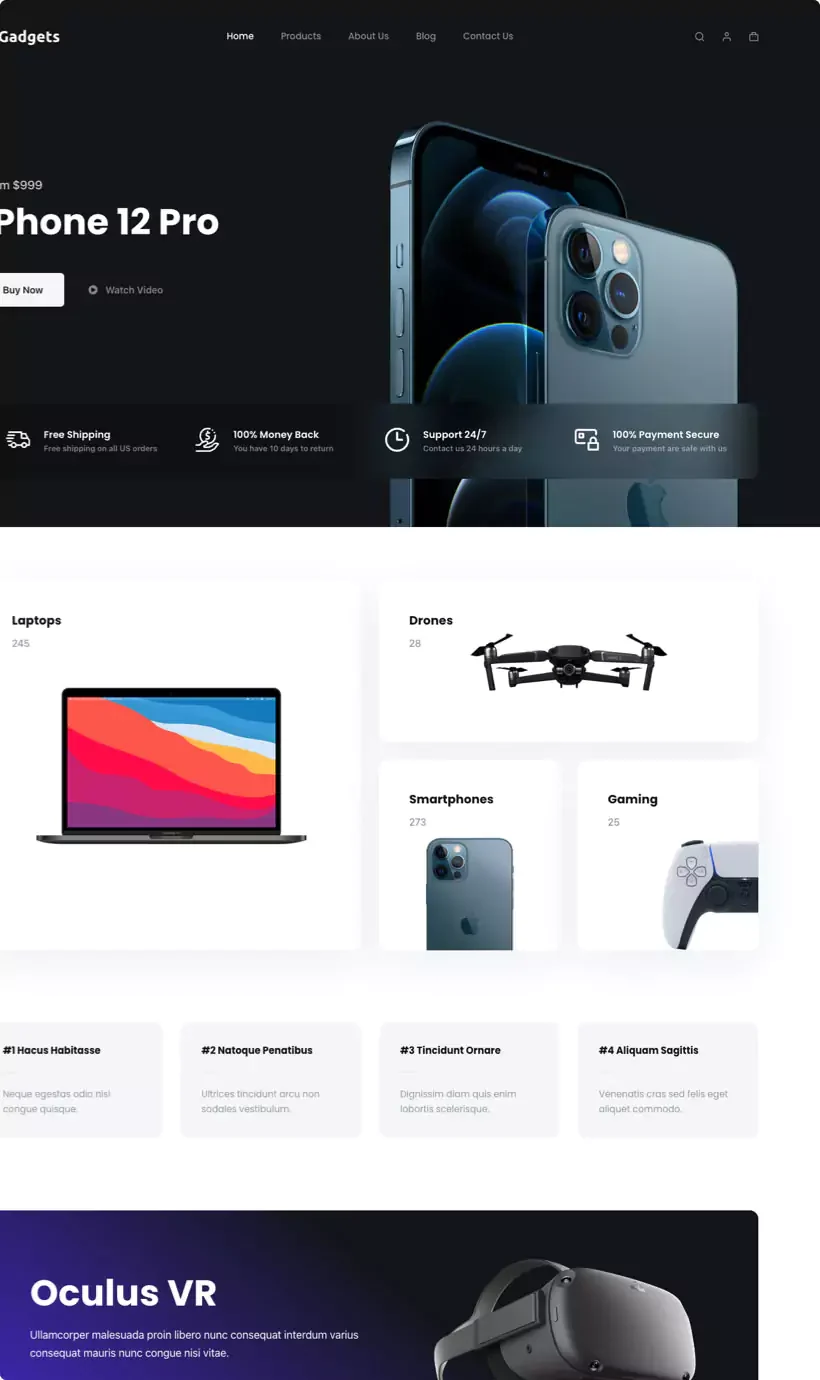 E-commerce di tecnologia